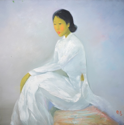 Tranh Sơn Dầu Đợi